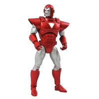 list item 1 of 5 Diamond Select Toys Marvel Select Silver Centurion Iron Man 7-in Action Figure