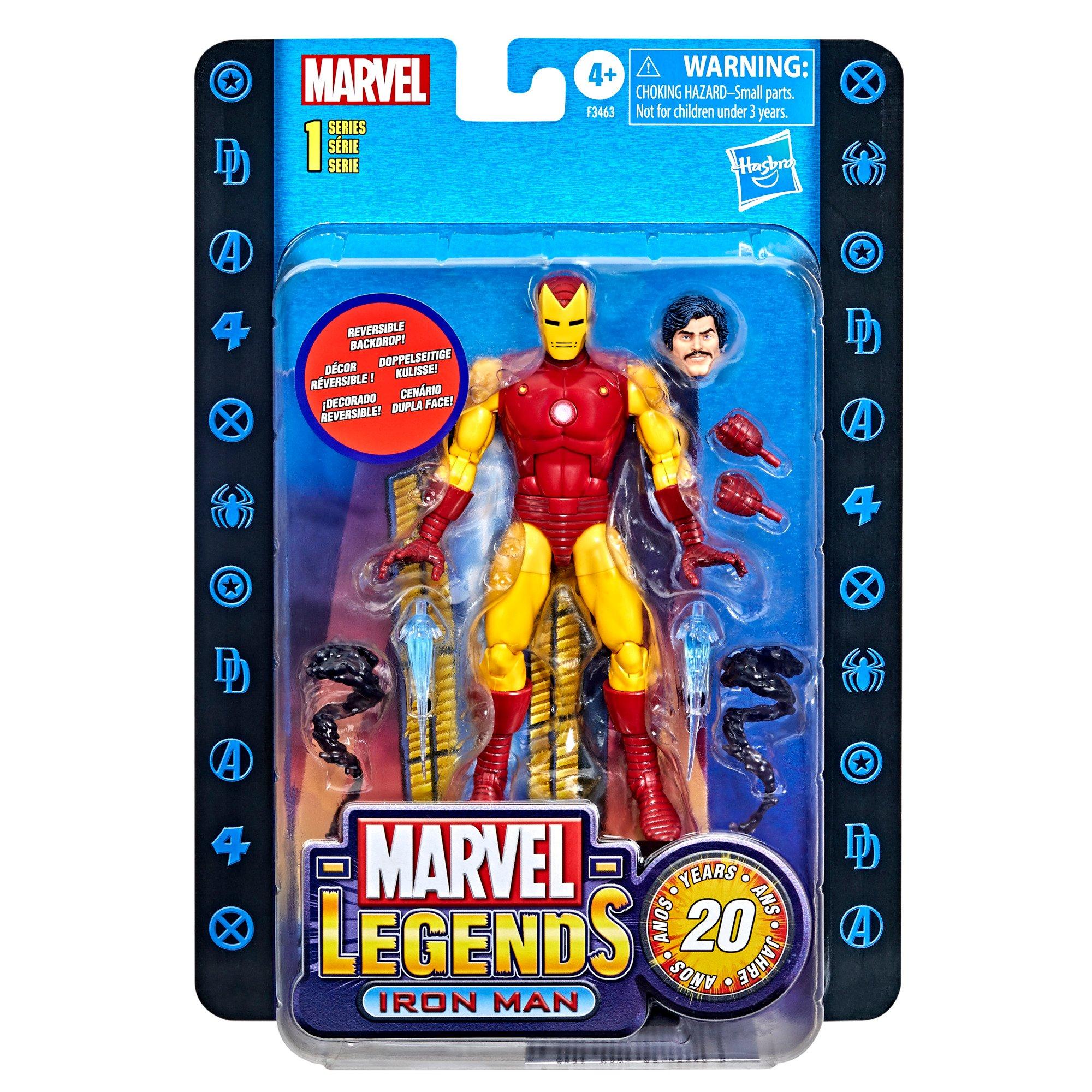 Hasbro Marvel Legends Series 20th Anniversary Series 1 Iron Man 6-in Action Figure