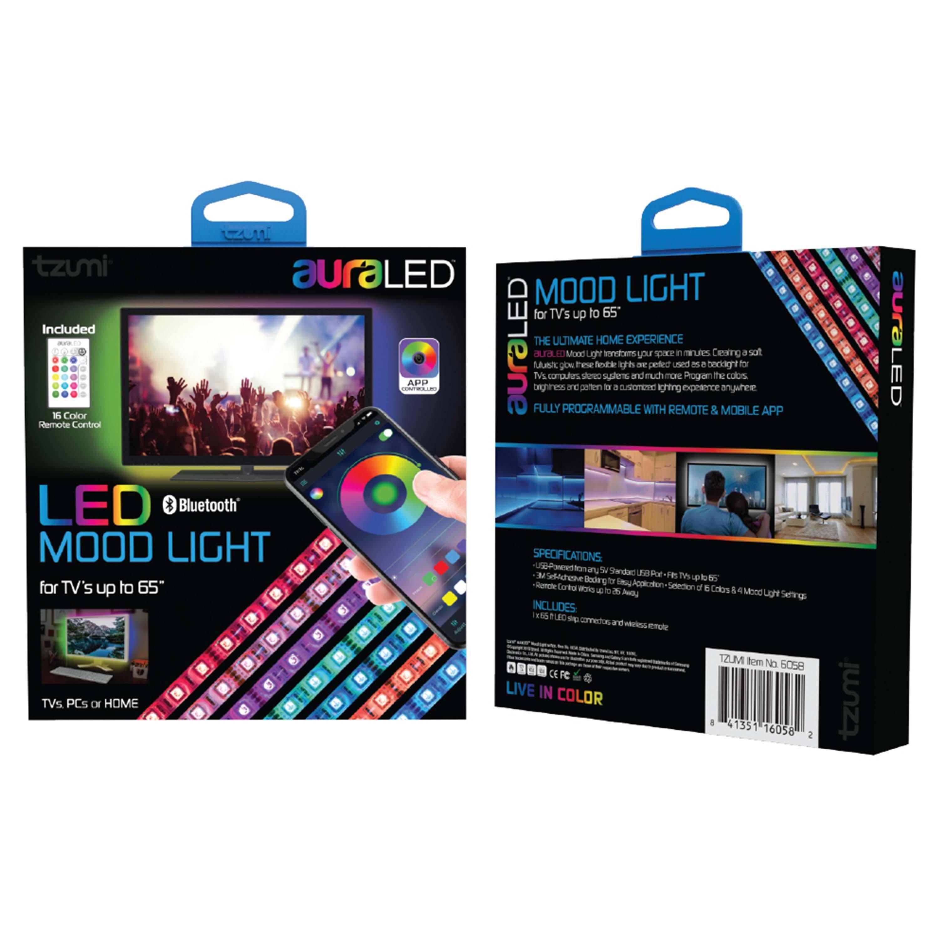 list item 1 of 1 Tzumi LED Mood Light Strip RGB with Remote