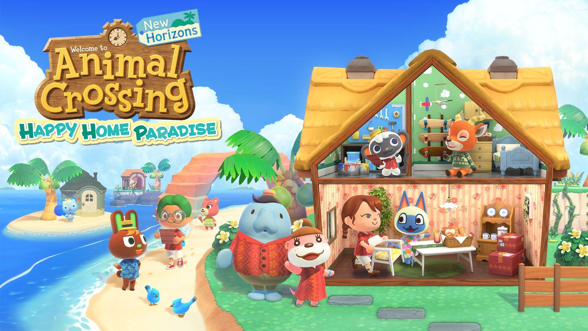 Animal Crossing: New Horizons Happy Home Paradise DLC - Nintendo Switch