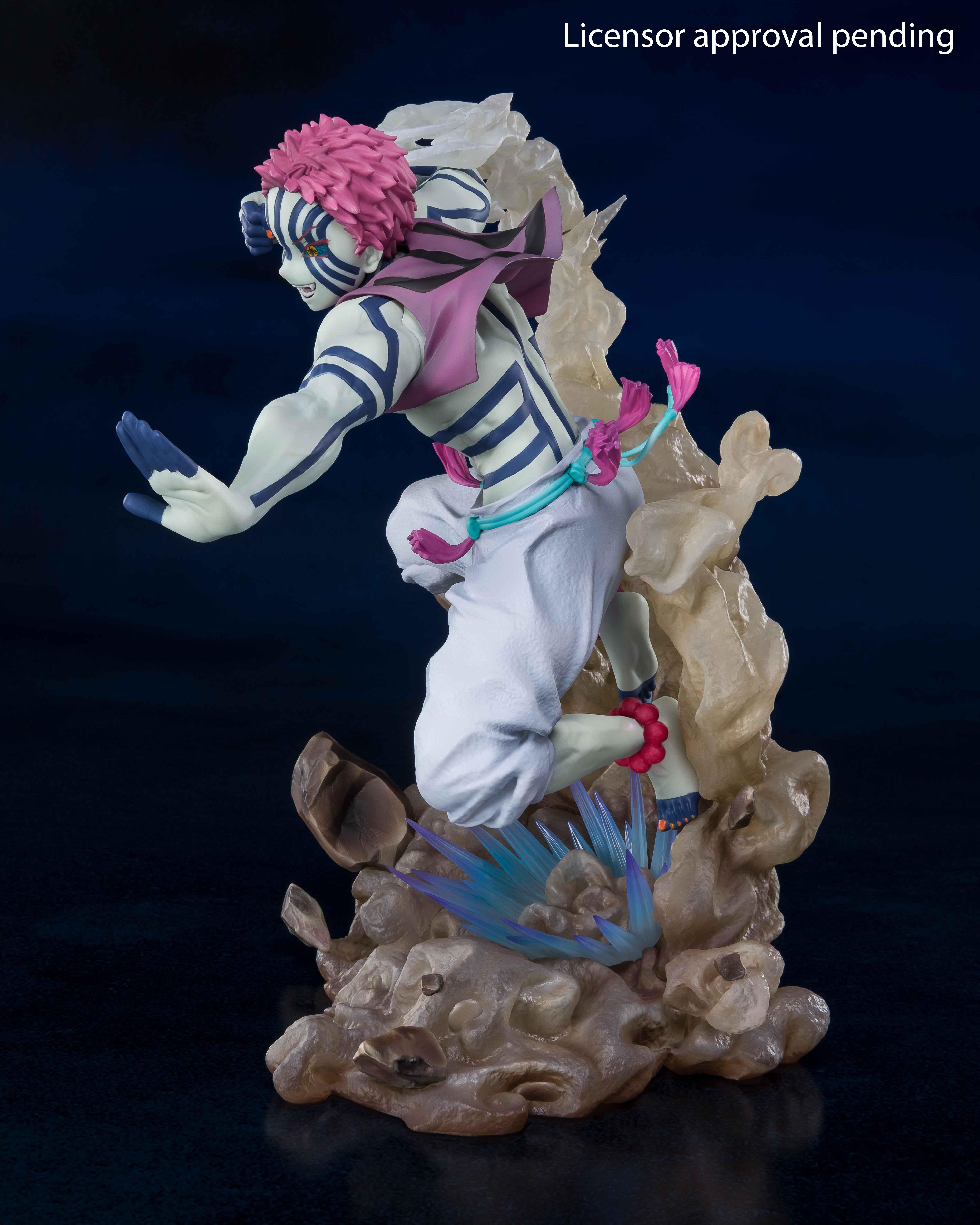 Bandai Figuarts ZERO Demon Slayer: Kimetsu no Yaiba Mugen Train Upper Rank Three Akaza 7.1-in Statue
