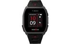 Timex IRONMAN R300 GPS and Heart Rate 41mm Smartwatch Dark Gray with Black Silicone Strap