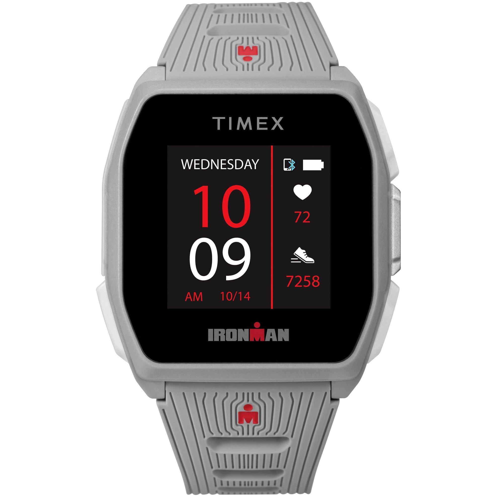 Timex IRONMAN R300 GPS & Heart Rate 41mm Smartwatch Light Gray with  Silicone Strap | GameStop