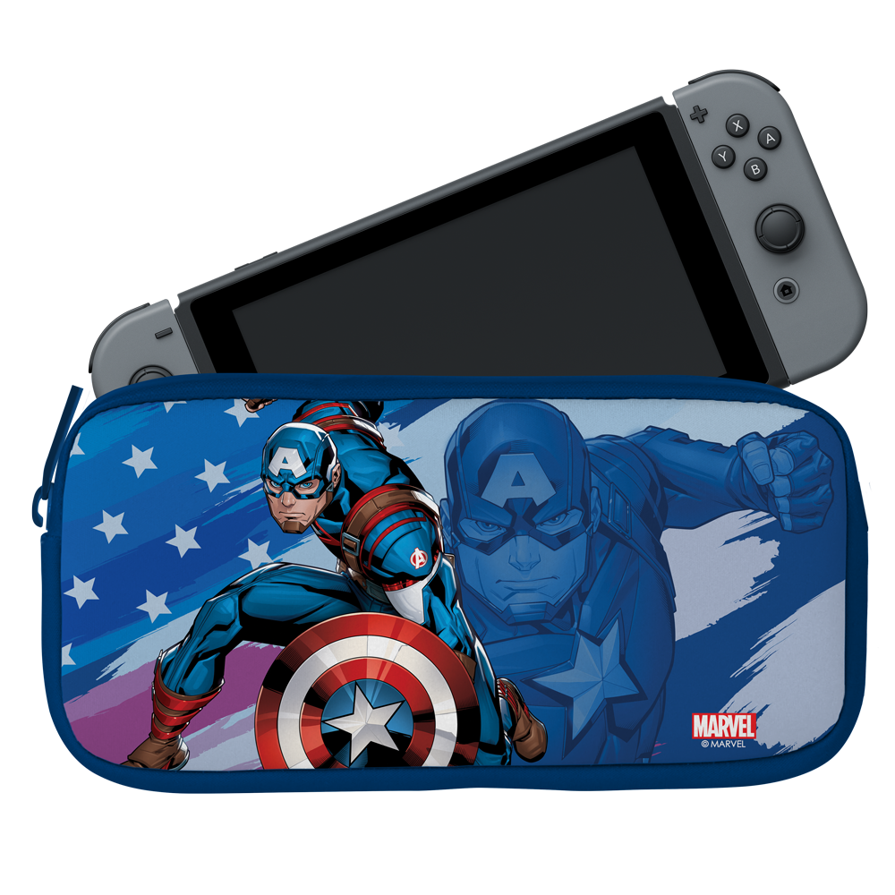 Razer Neoprene Switch Case for Nintendo Switch and Switch Lite Captain America