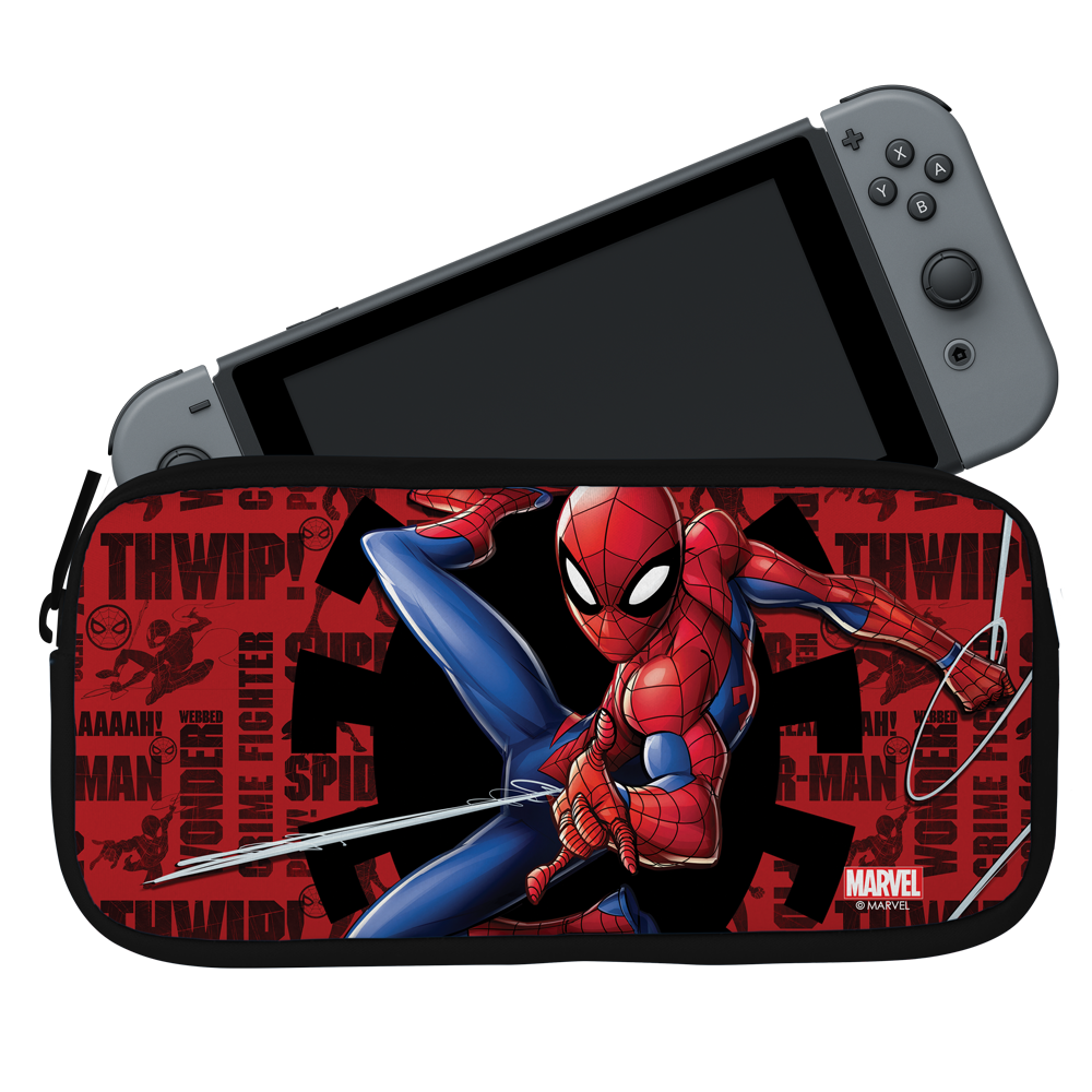Razer Neoprene Switch Case for Nintendo Switch and Switch Lite Spider-Man