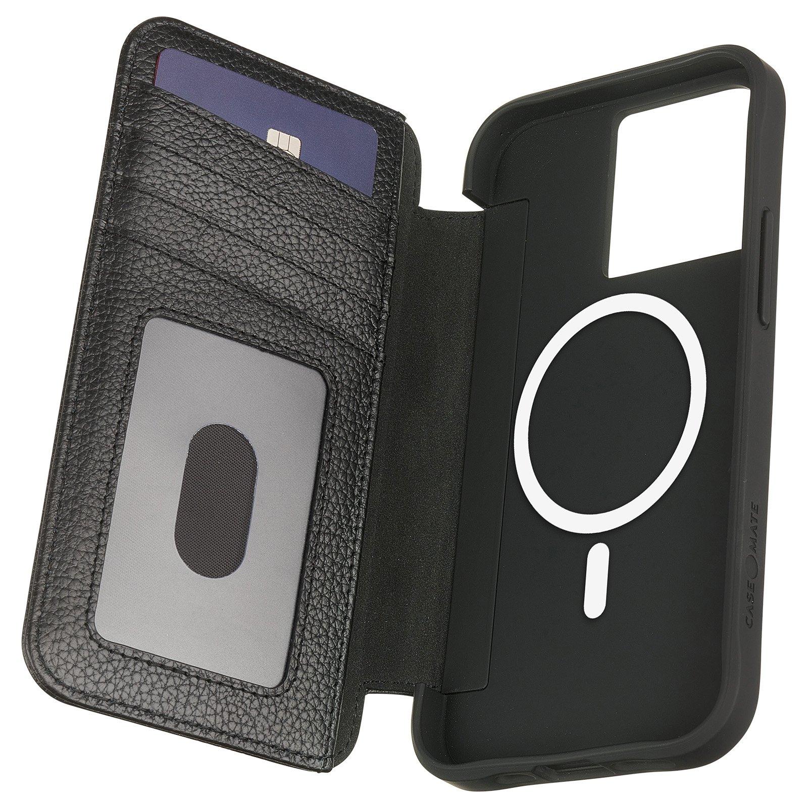 Case-Mate Apple iPhone 13 Pro Wallet Folio MagSafe Case - Black