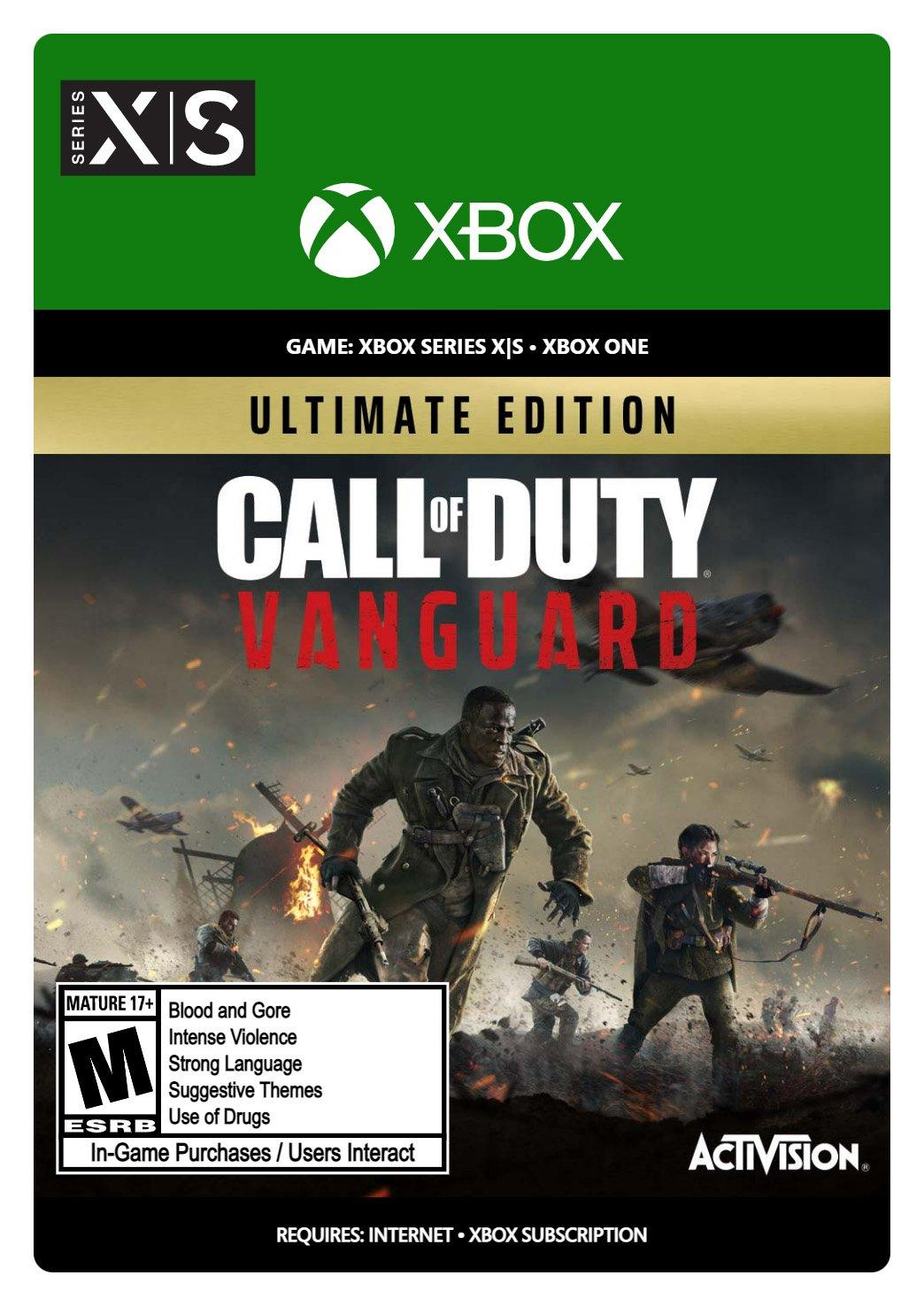 Call of Duty Vanguard Ultimate Edition Xbox Series X GameStop
