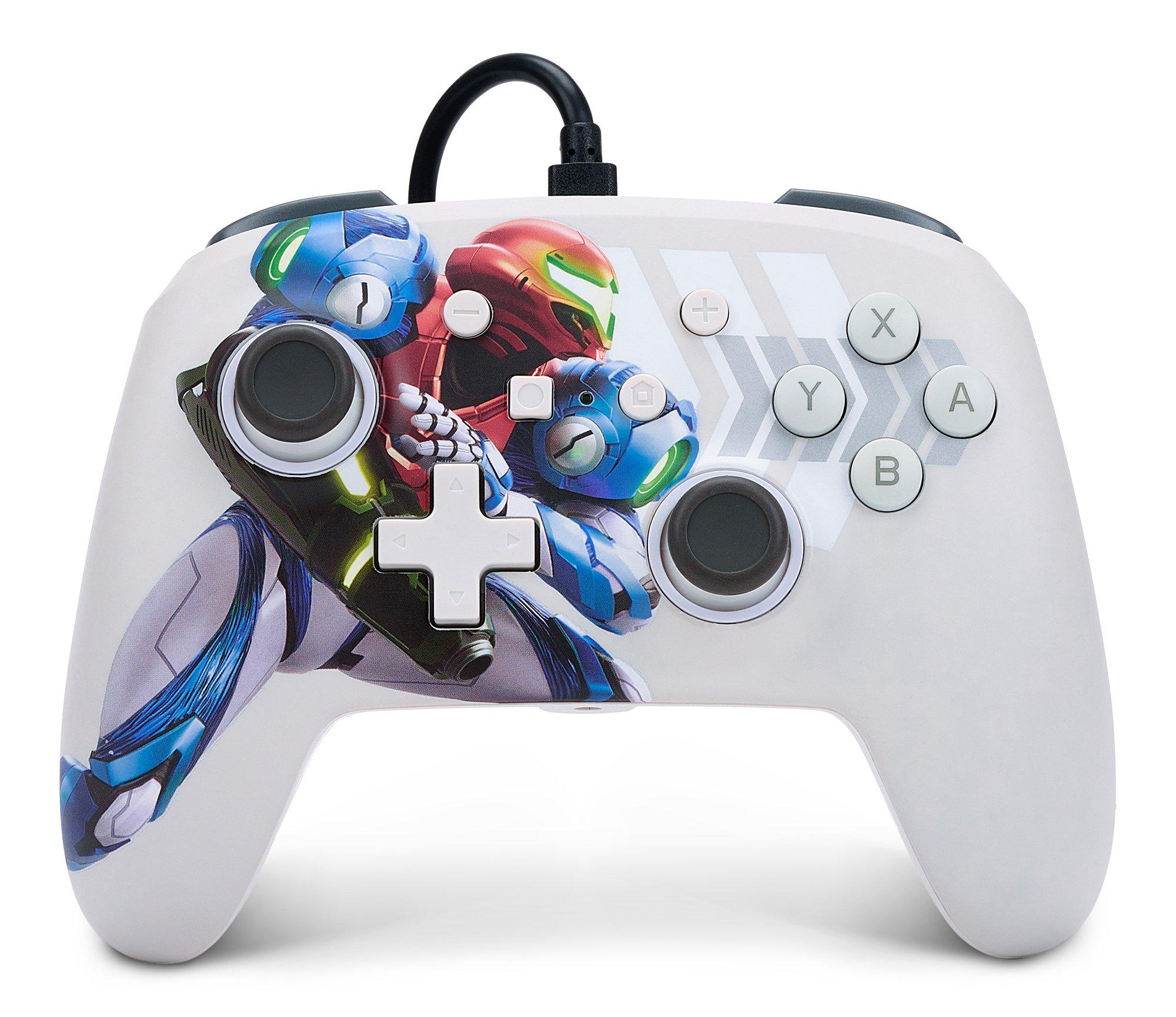 PowerA Enhanced Wired Controller Switch - Metroid Dread | GameStop