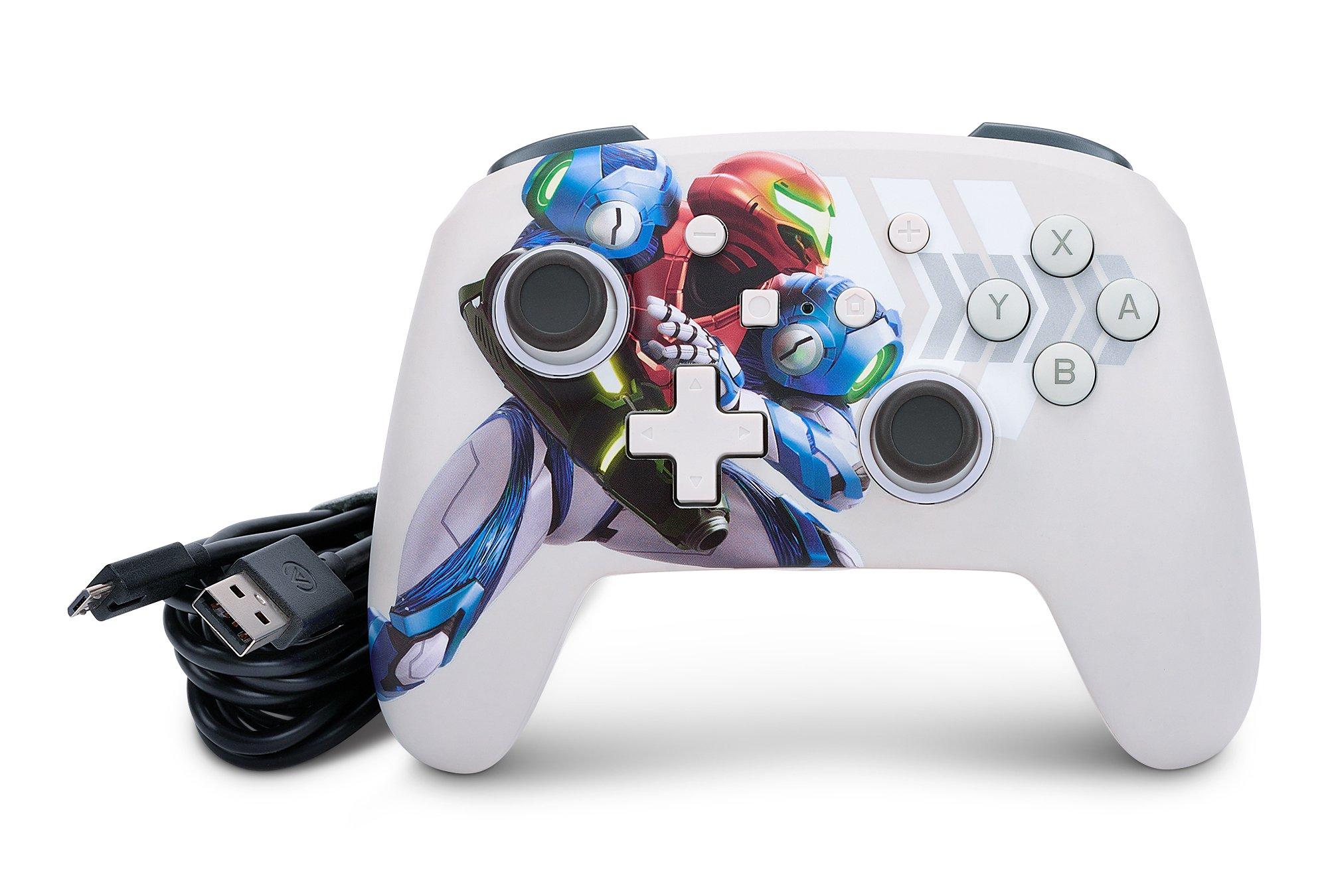 PowerA Enhanced Wired Controller for Nintendo Switch Metroid Dread