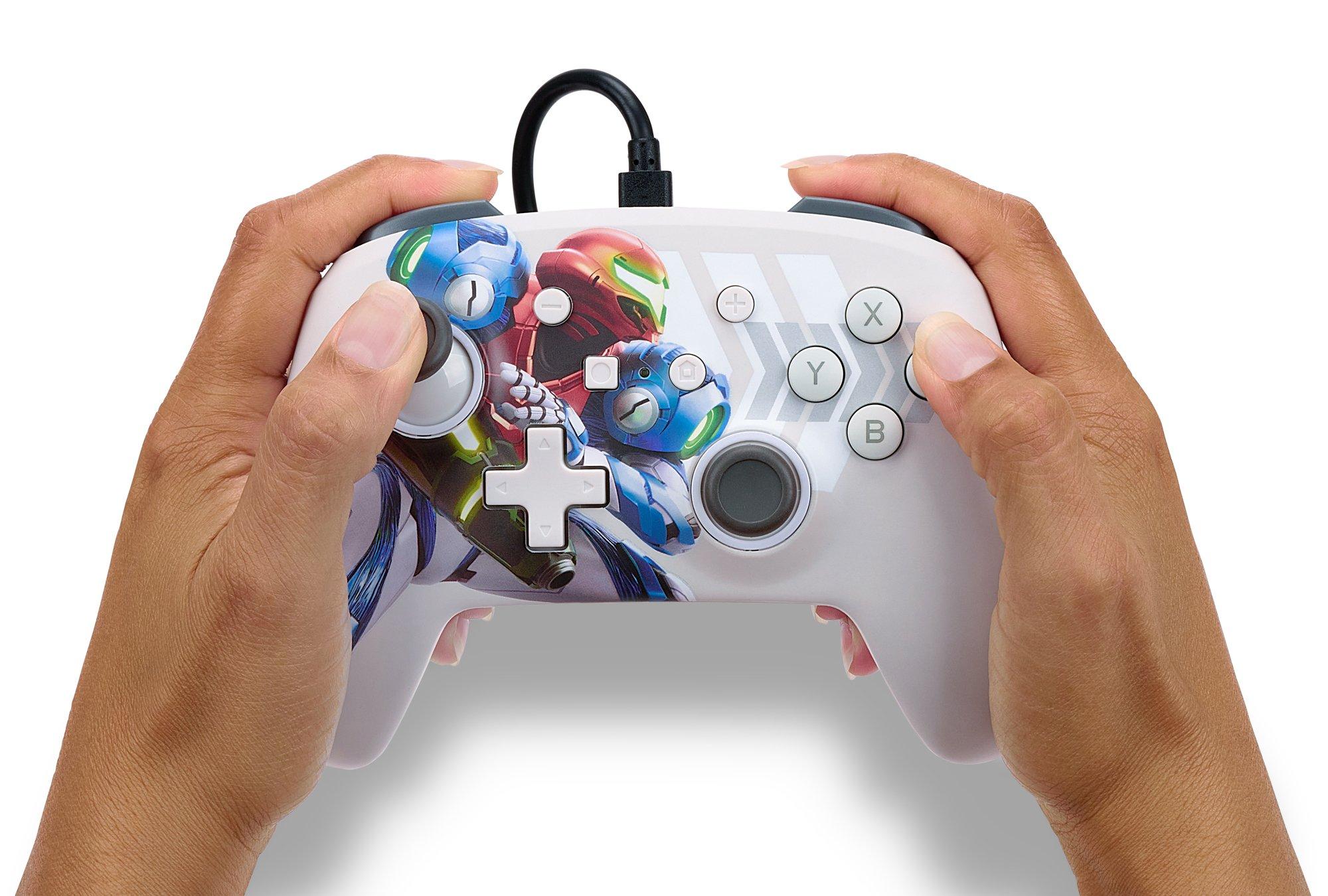 PowerA Enhanced Wired Controller for Nintendo Switch Metroid Dread