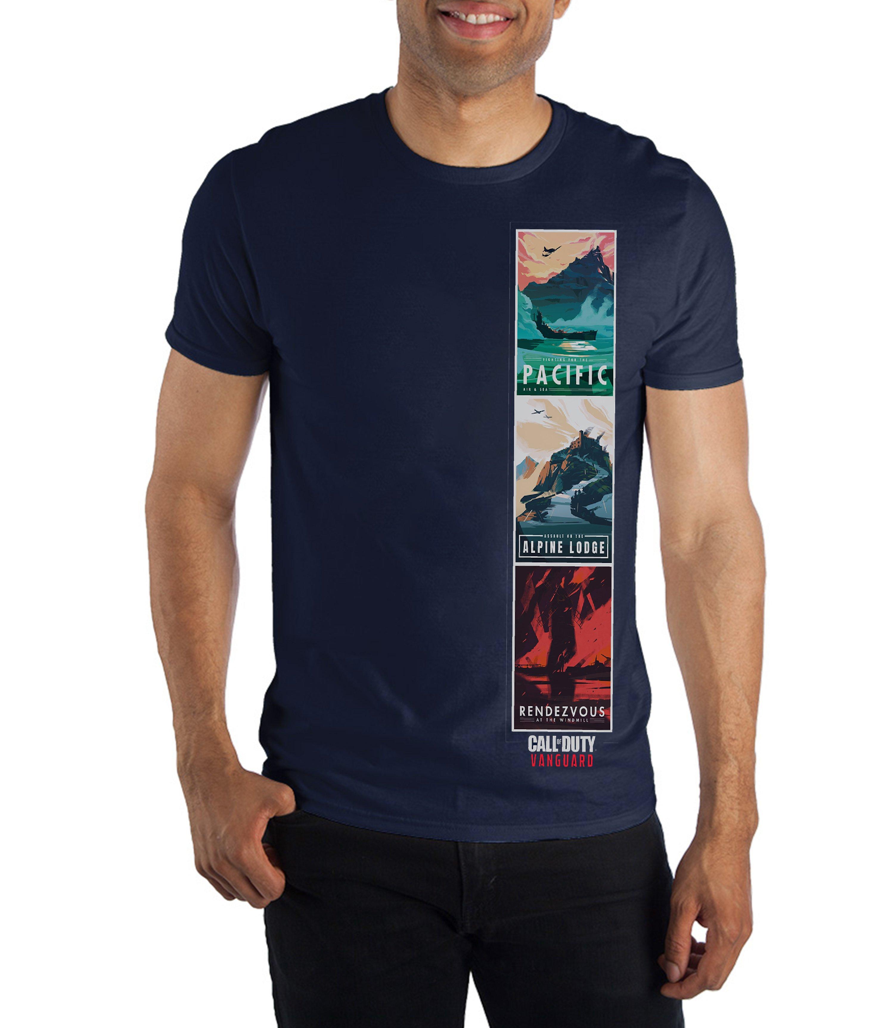 Call of Duty Vanguard Locations Mens TShirt