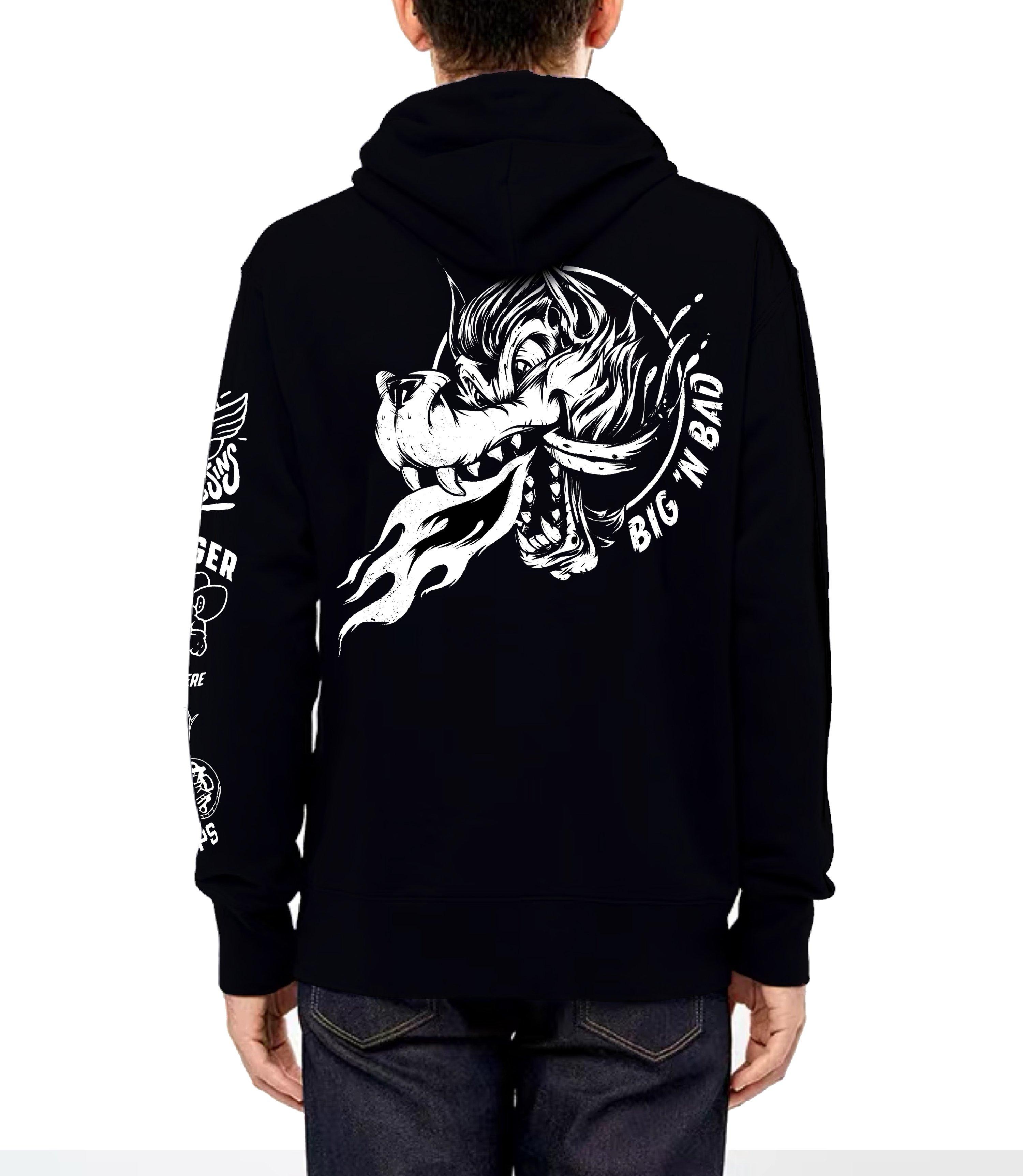 Men's hooded online jumper