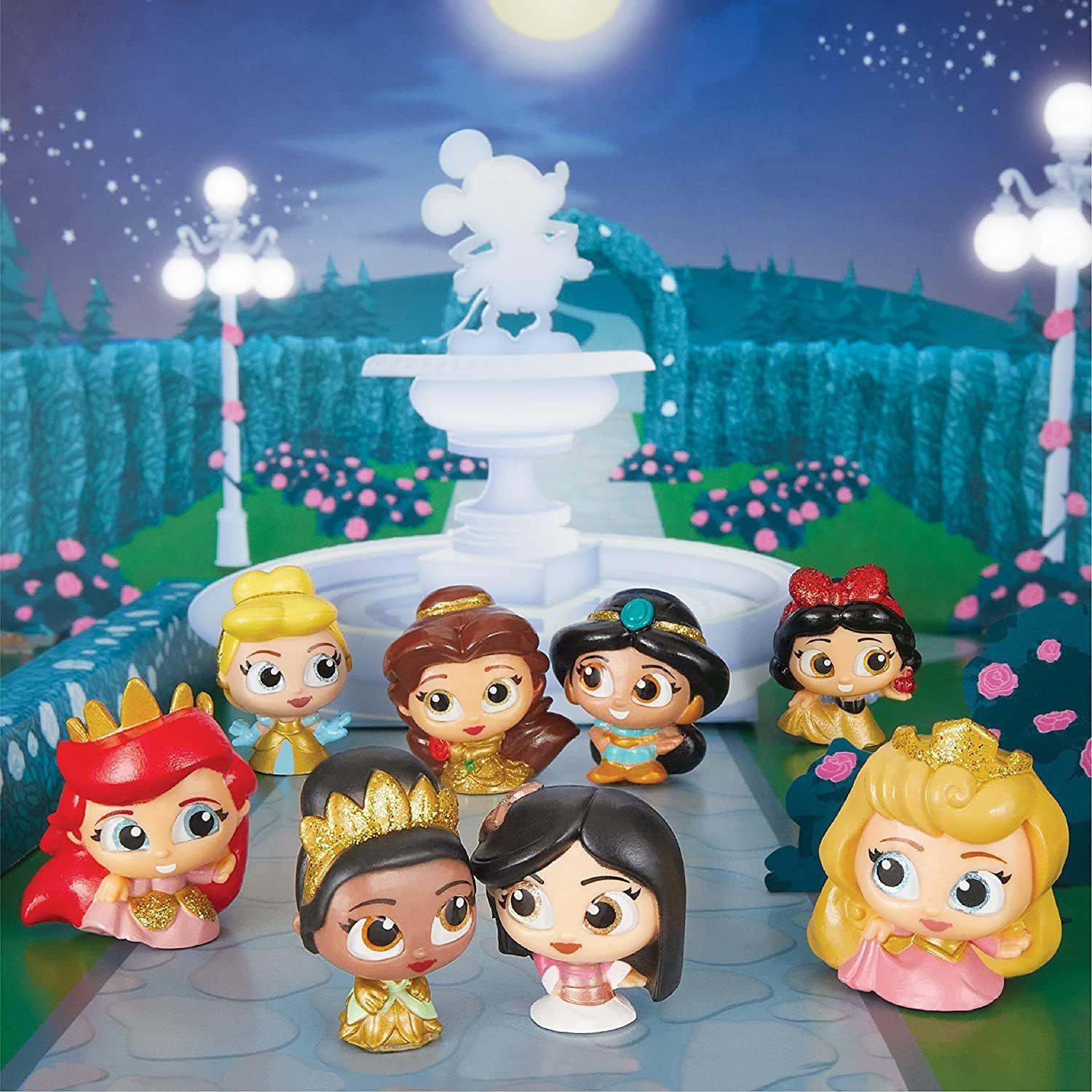 Just Play Disney Doorables Glitter and Gold Princess Collection Peek Pack