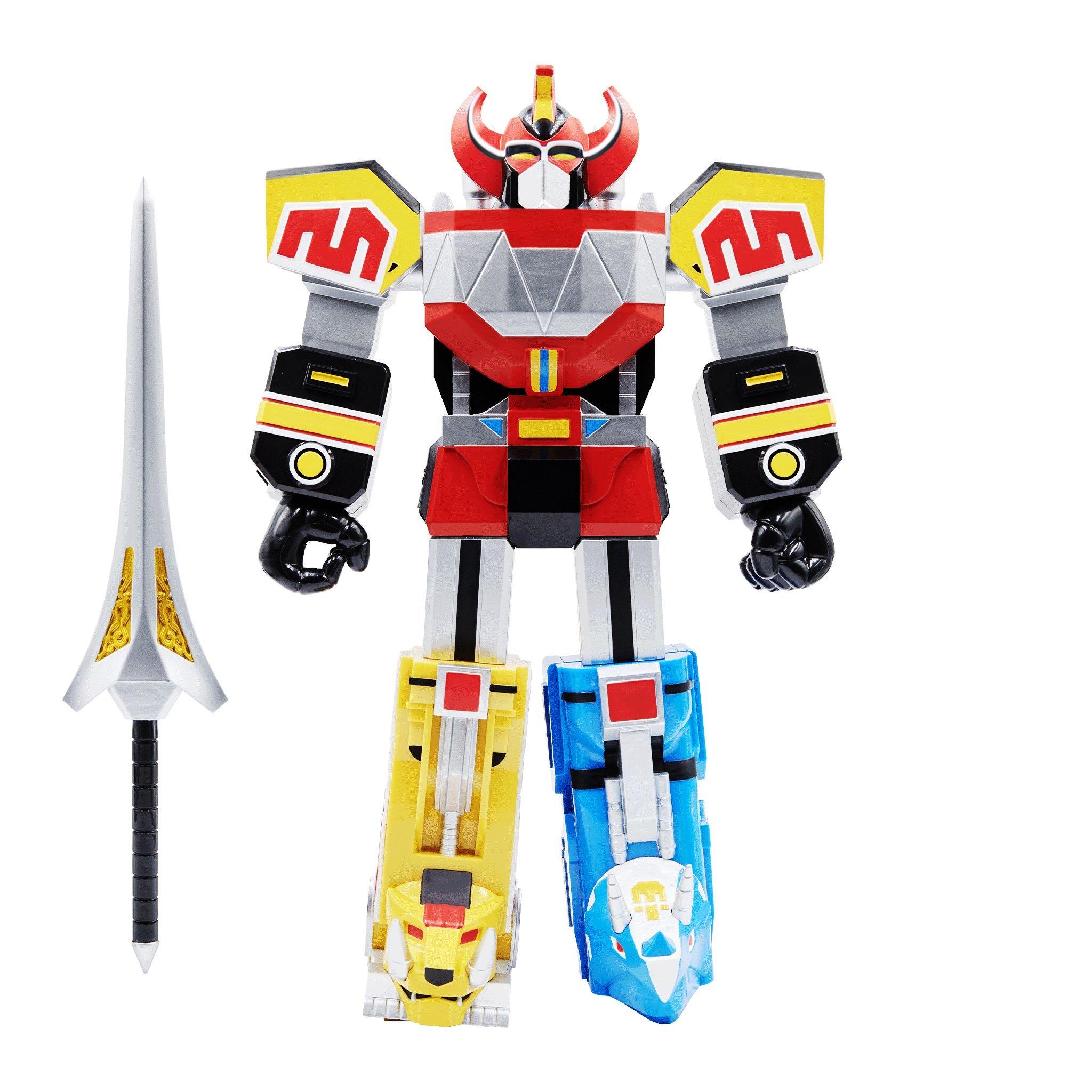 list item 1 of 6 Super7 Mighty Morphin Power Rangers Super Cyborg Megazord 11-in Action Figure