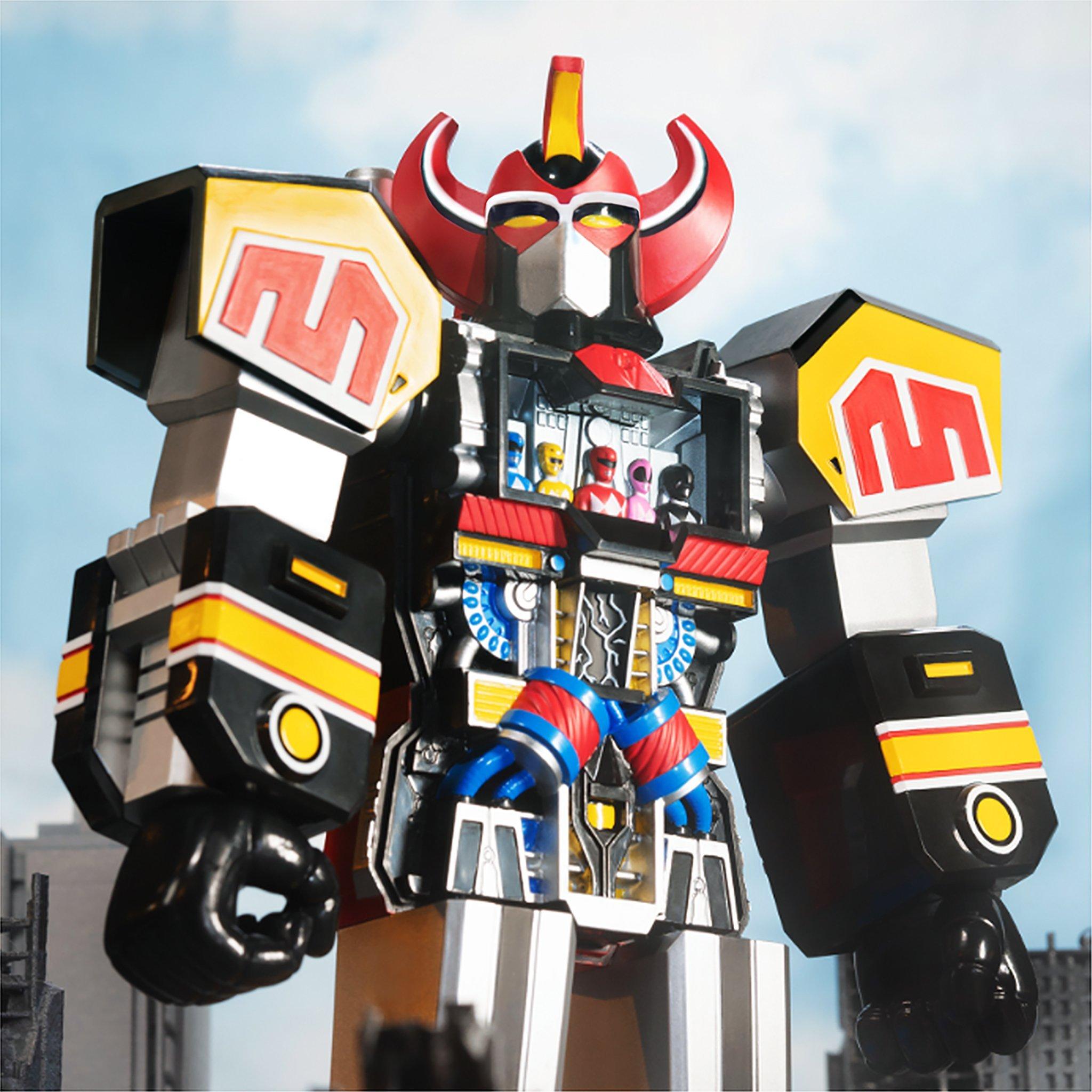list item 5 of 6 Super7 Mighty Morphin Power Rangers Super Cyborg Megazord 11-in Action Figure
