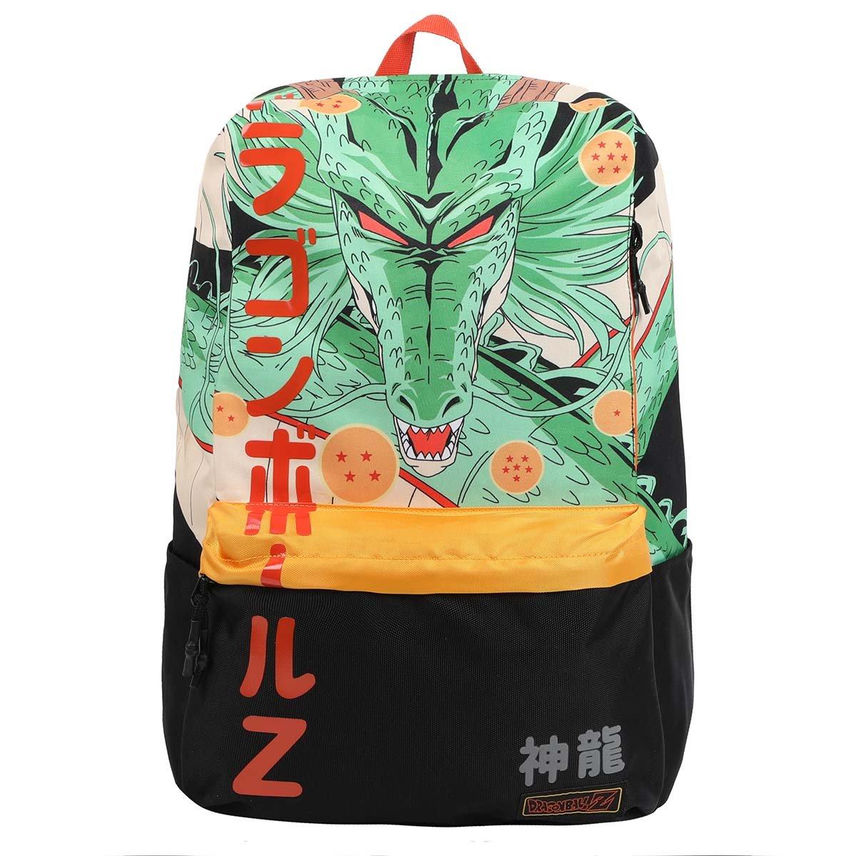 Dragon Ball Shenron Wrap Around Print Backpack with Patches GameStop