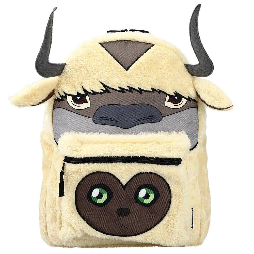 Avatar: The Last Airbender Appa and Momo Flip-Back Backpack with Applique Ears and Horns