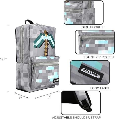 Minecraft Axe Print Backpack | GameStop