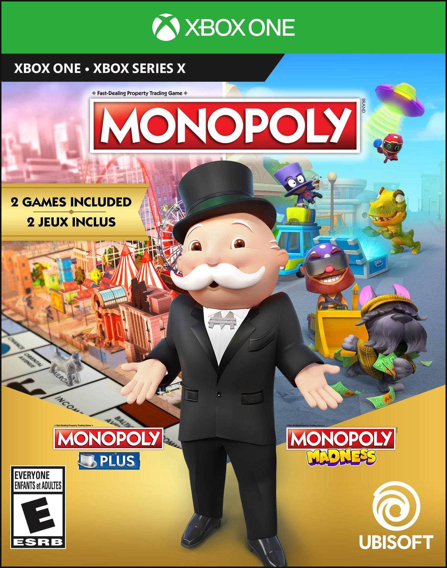 Monopoly and Plus One - Xbox | | One Xbox GameStop Madness Monopoly