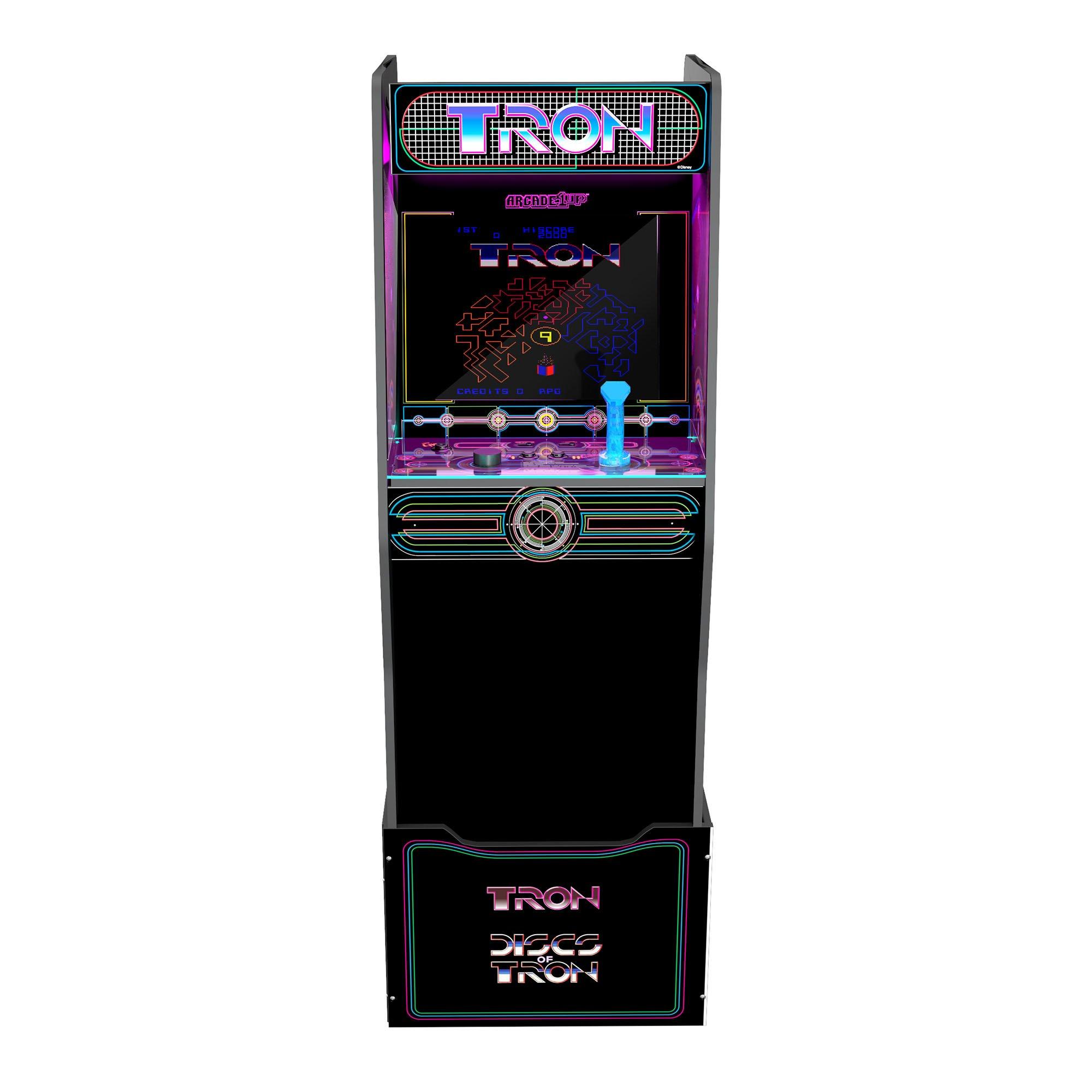 list item 5 of 9 Arcade1Up Tron Arcade Cabinet with Riser and Stool