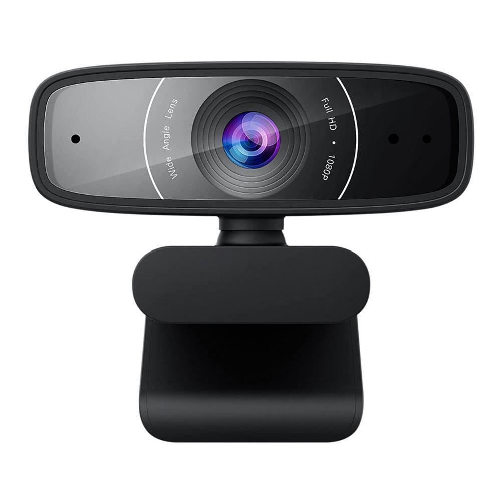 ASUS C3 FHD Webcam with 30fps Recording Black