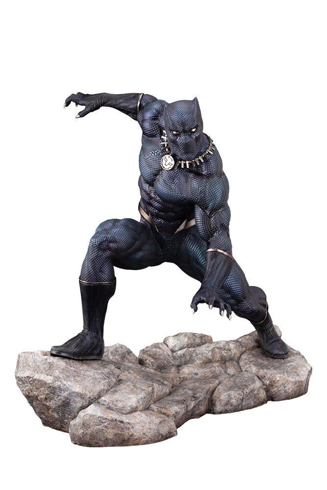 kotobukiya black panther fine art statue