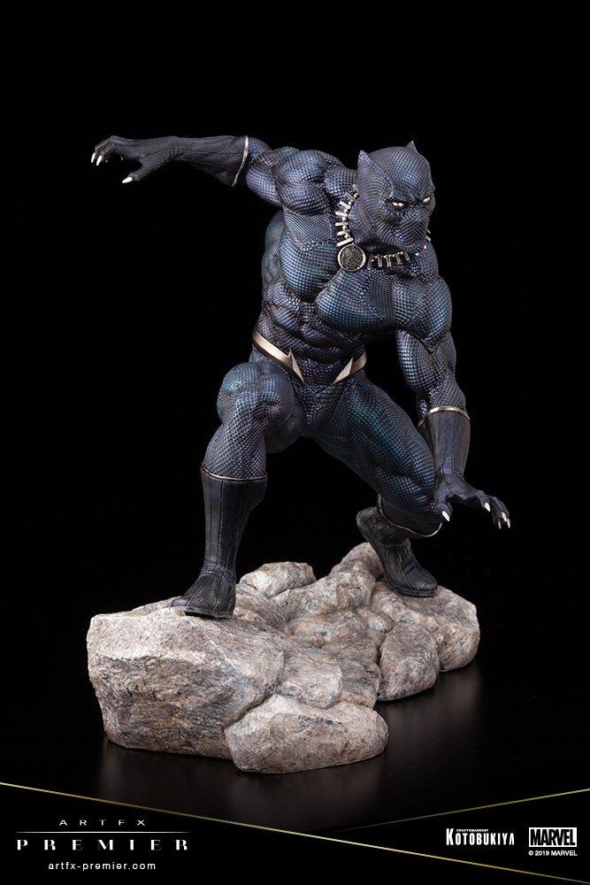 kotobukiya black panther fine art statue