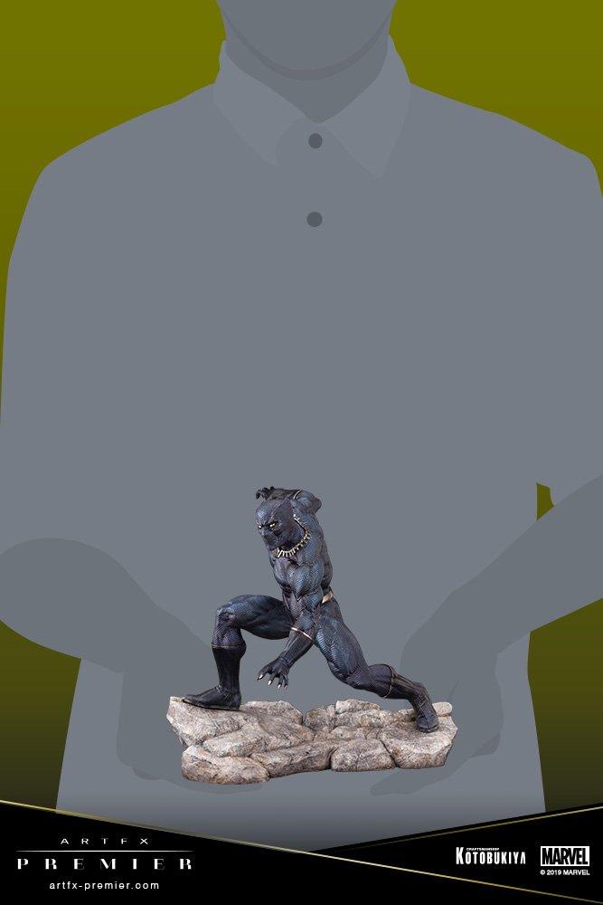 Kotobukiya ArtFX Premire Black Panther Limited Edition 6.3-In Statue