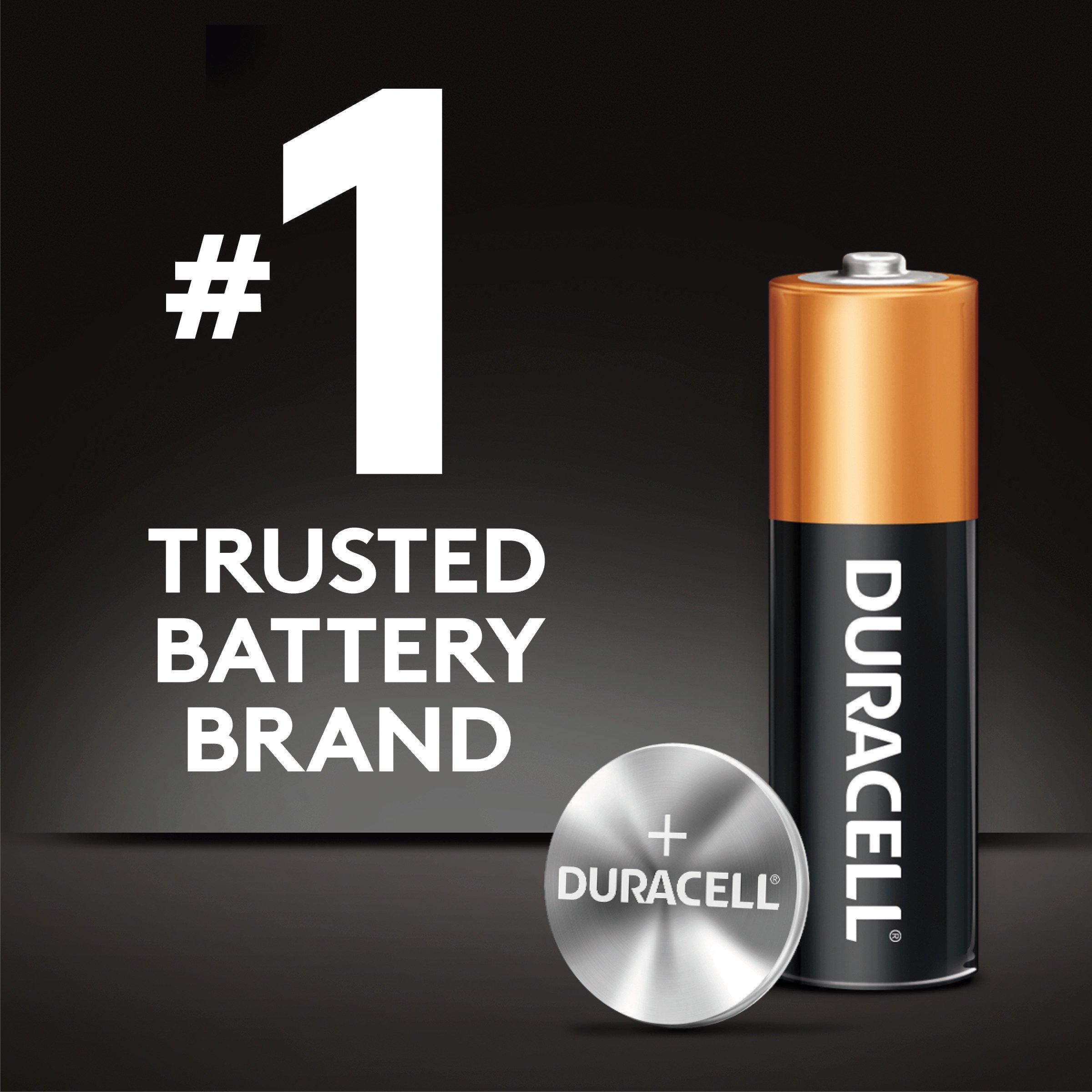 Duracell Coppertop Alkaline AA Battery Charger with 4 AA