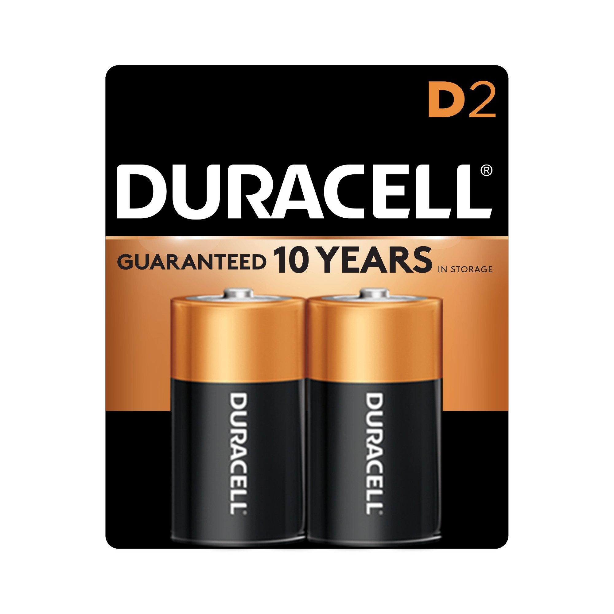 jeg er glad sagtmodighed krone Duracell Coppertop D Batteries 2 Pack | GameStop