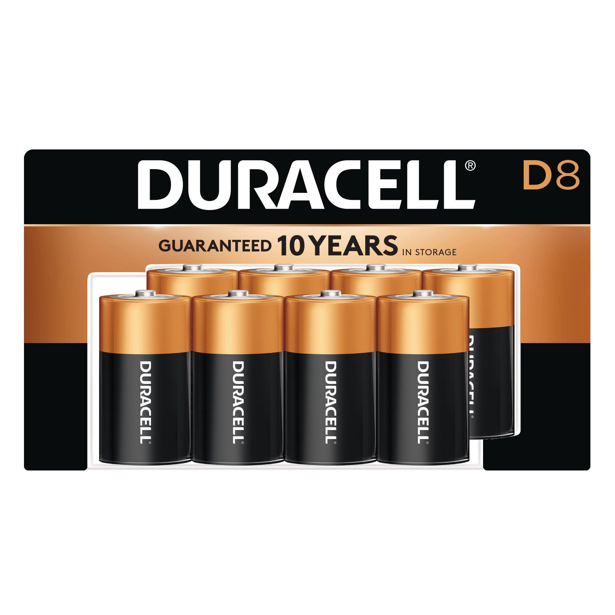 artilleri Afvige underholdning Duracell Coppertop D Batteries 8 Pack | GameStop