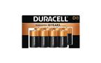 Duracell Coppertop D Batteries 8 Pack