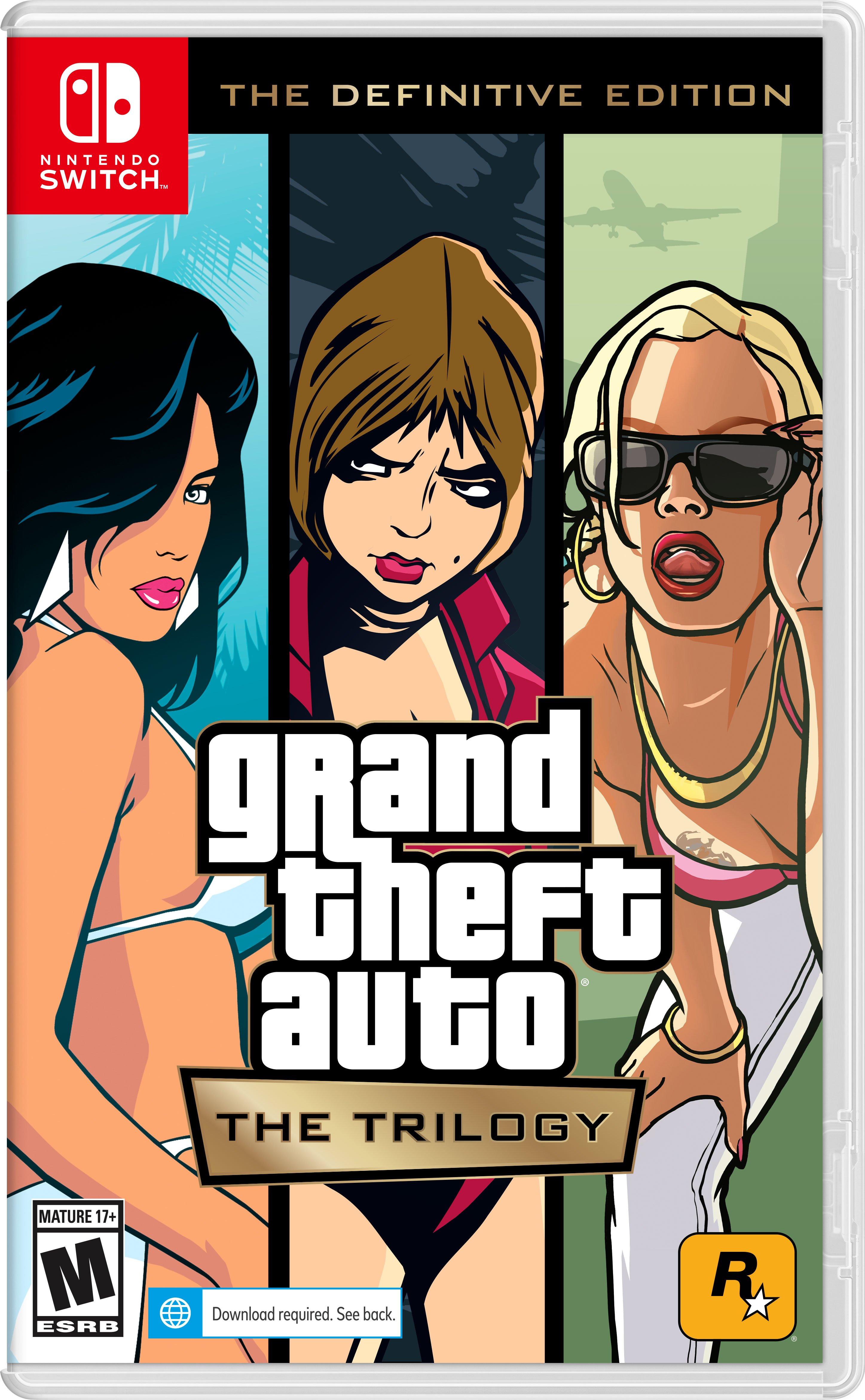 Nintendo Switch - グランド・セフト・オート トリロジー Switch GTA Grand Theft Auto: Trilogy - The Definitive Edition