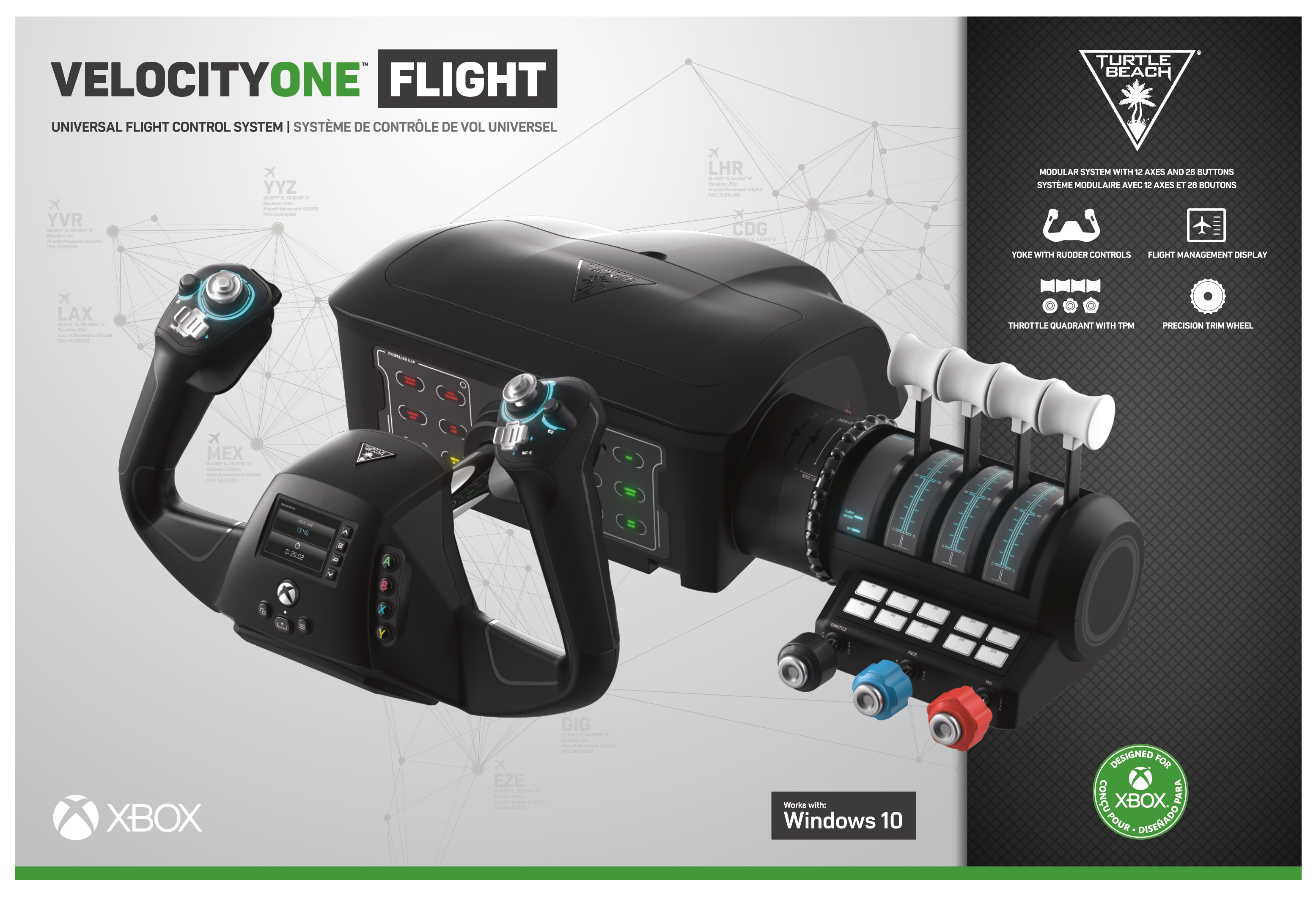 Turtle Beach VelocityOne Flight Universal Control System for Xbox 