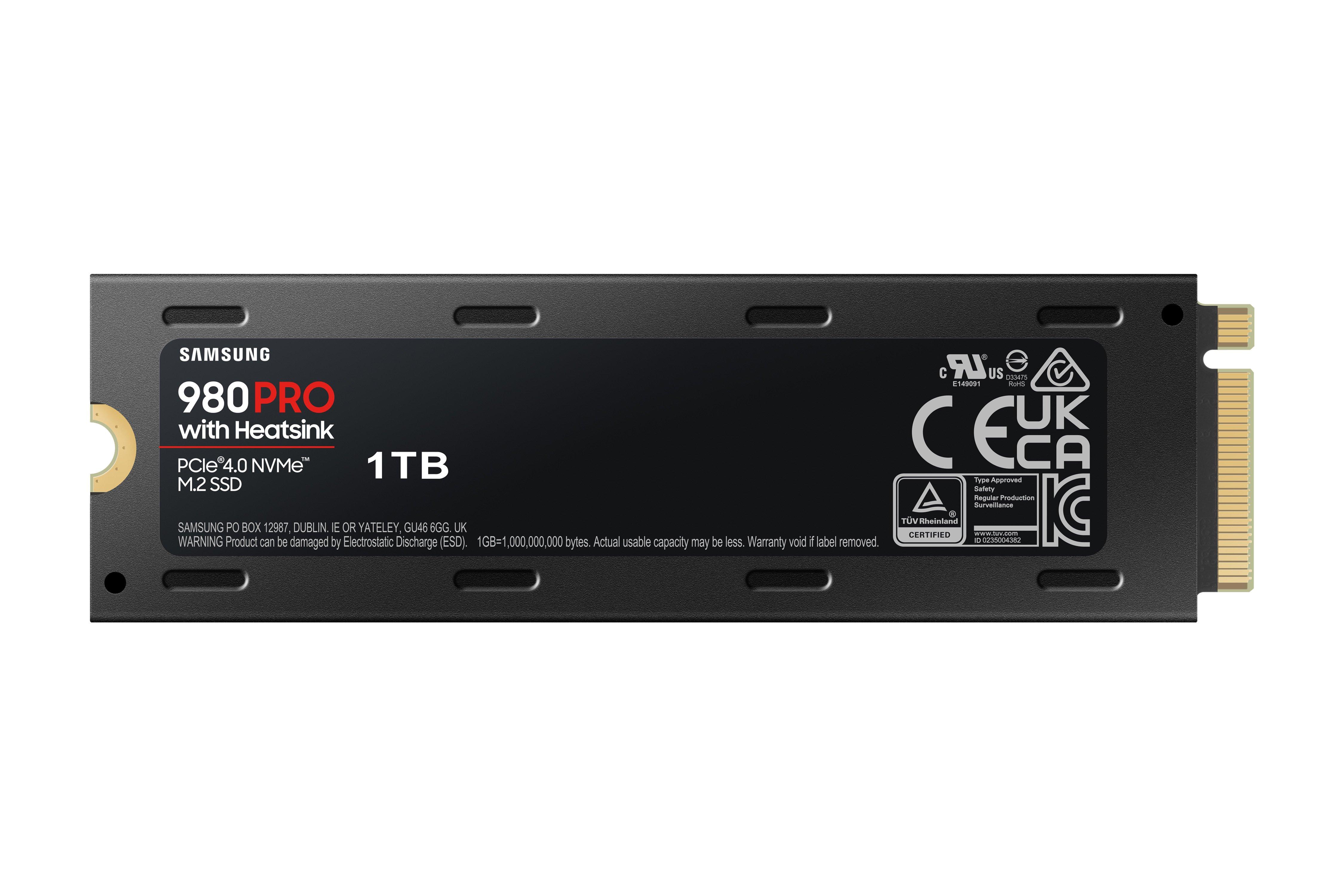 SSD Samsung 980 PRO NVMe, PCIe 4.0, 1 To Compatible PS5