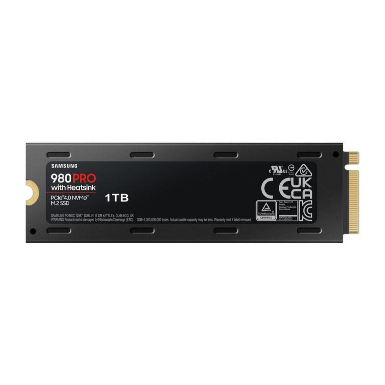 indebære Under ~ fortov Samsung 980 PRO 1TB PCIe 4.0 NVMe M.2 Internal V-NAND Solid State Drive  with Heatsink PlayStation 5 Compatible | GameStop
