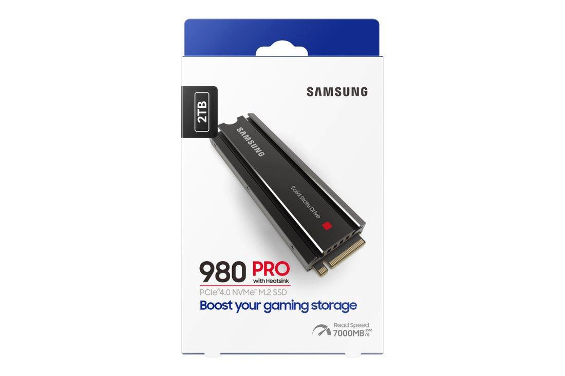 list item 5 of 8 Samsung 980 PRO 2TB PCIe 4.0 NVMe M.2 Internal V-NAND Solid State Drive with Heatsink PlayStation 5 Compatible