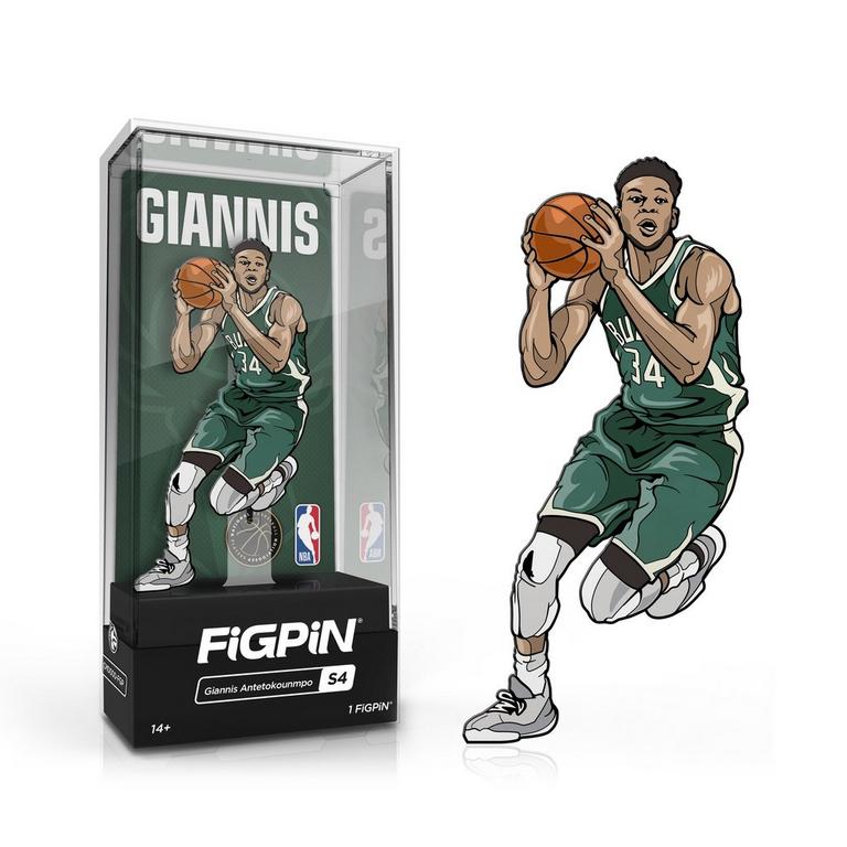 FiGPiN NBA Milwaukee Bucks Giannis Antetokounmpo Collectible Enamel Pin
