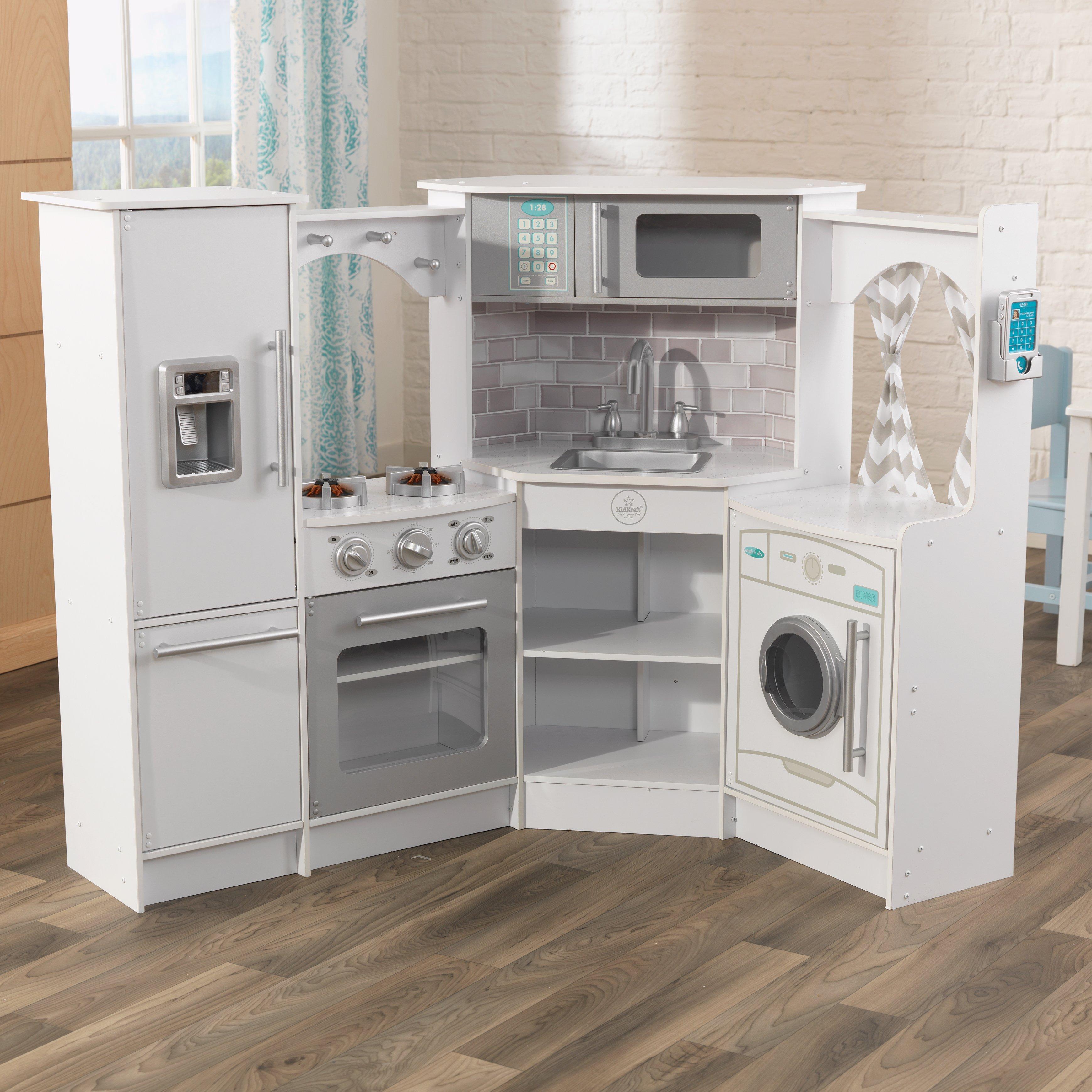 Kidkraft play hot sale kitchen white