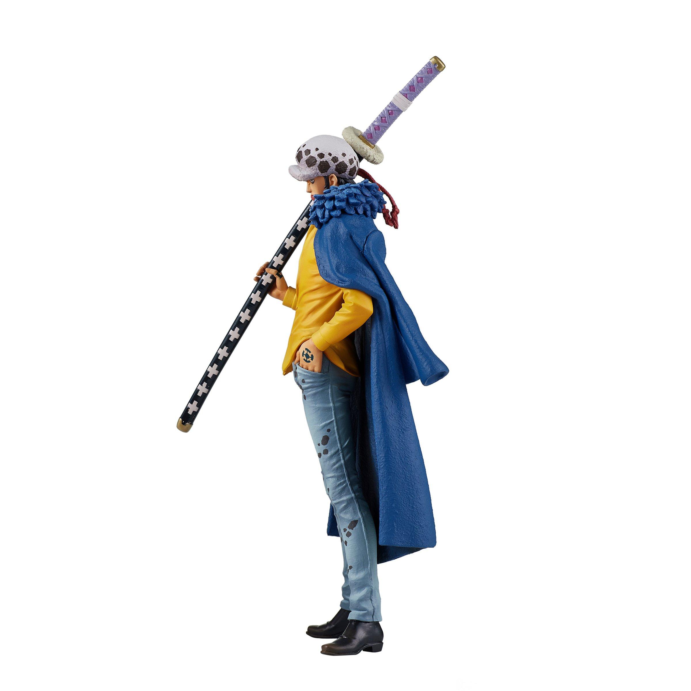 Banpresto Dxf One Piece The Grandline Men Wanokuni Vol 19 Trafalgar Law 6 7 In Figure