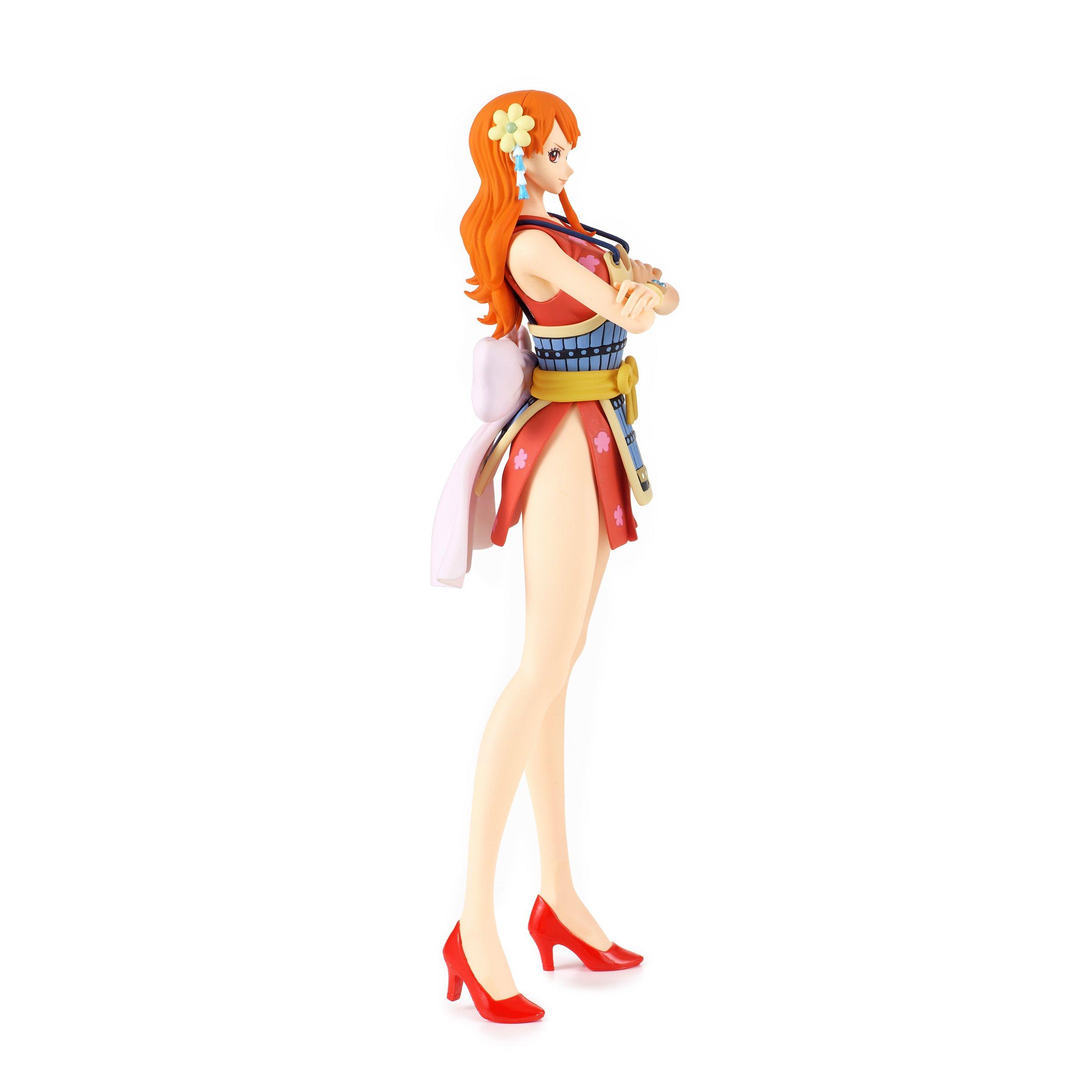 Banpresto One Piece Glitter And Glamours Nami Wanokuni Style Ii 9 9 In Statue Ver A Gamestop