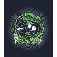 list item 3 of 3 Rick and Morty Portal Outline Unisex T-Shirt