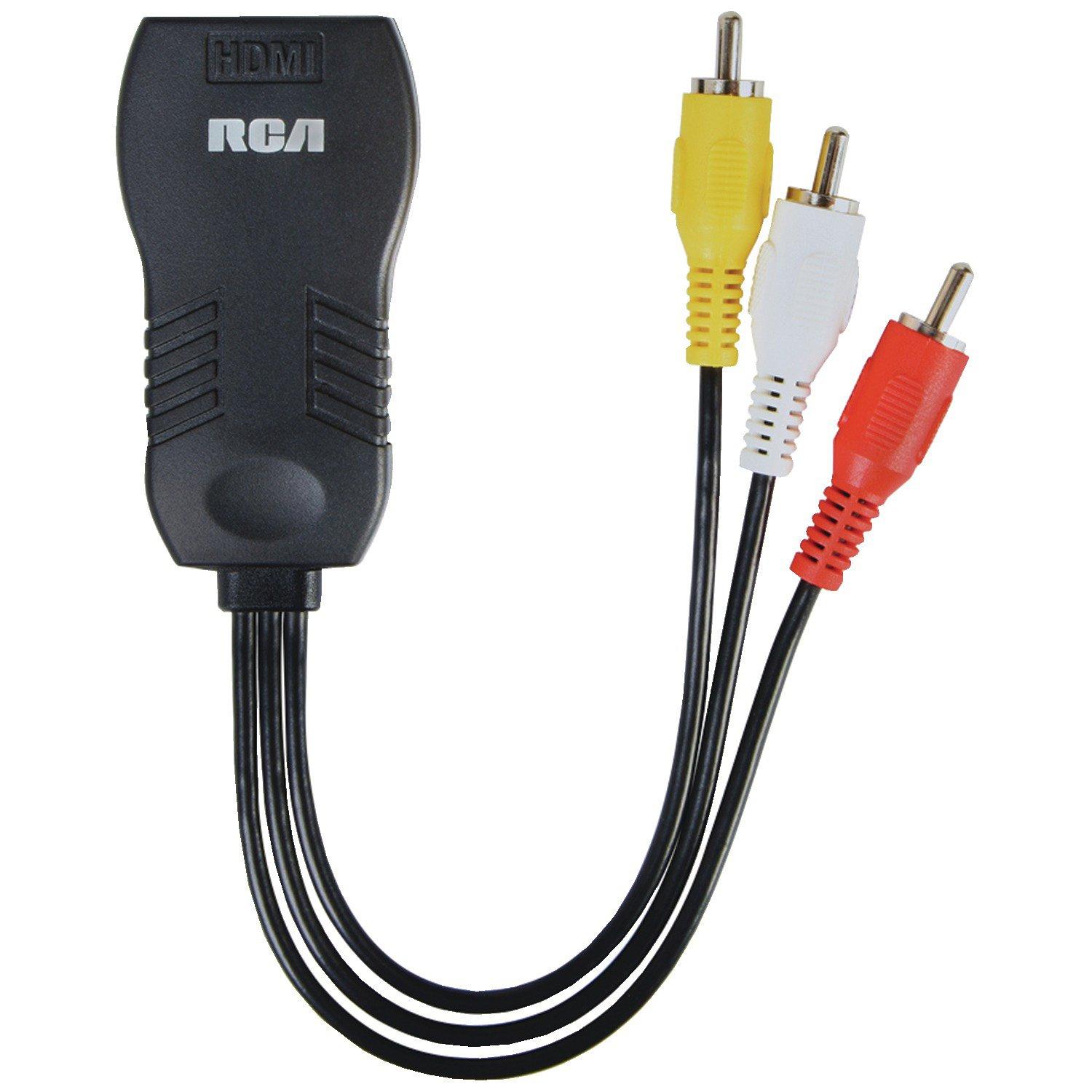caos Rico Lanzamiento RCA Digital Plus HDMI to Composite Video Adapter | GameStop