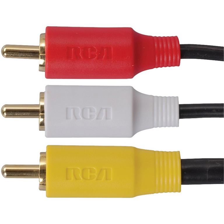 RCA 6-ft Stereo A/V Cable