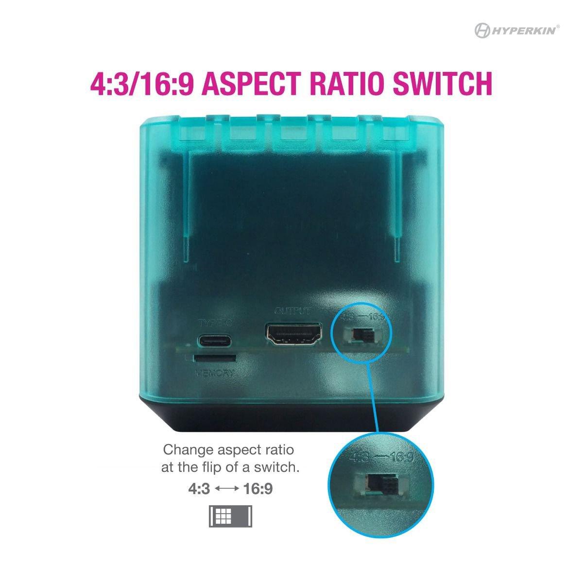 Hyperkin RetroN Sq HD Gaming Console for Game Boy Game Boy Color, Game Boy  Advance