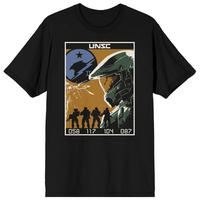 list item 2 of 3 Halo Infinite UNSC Poster Unisex T-Shirt