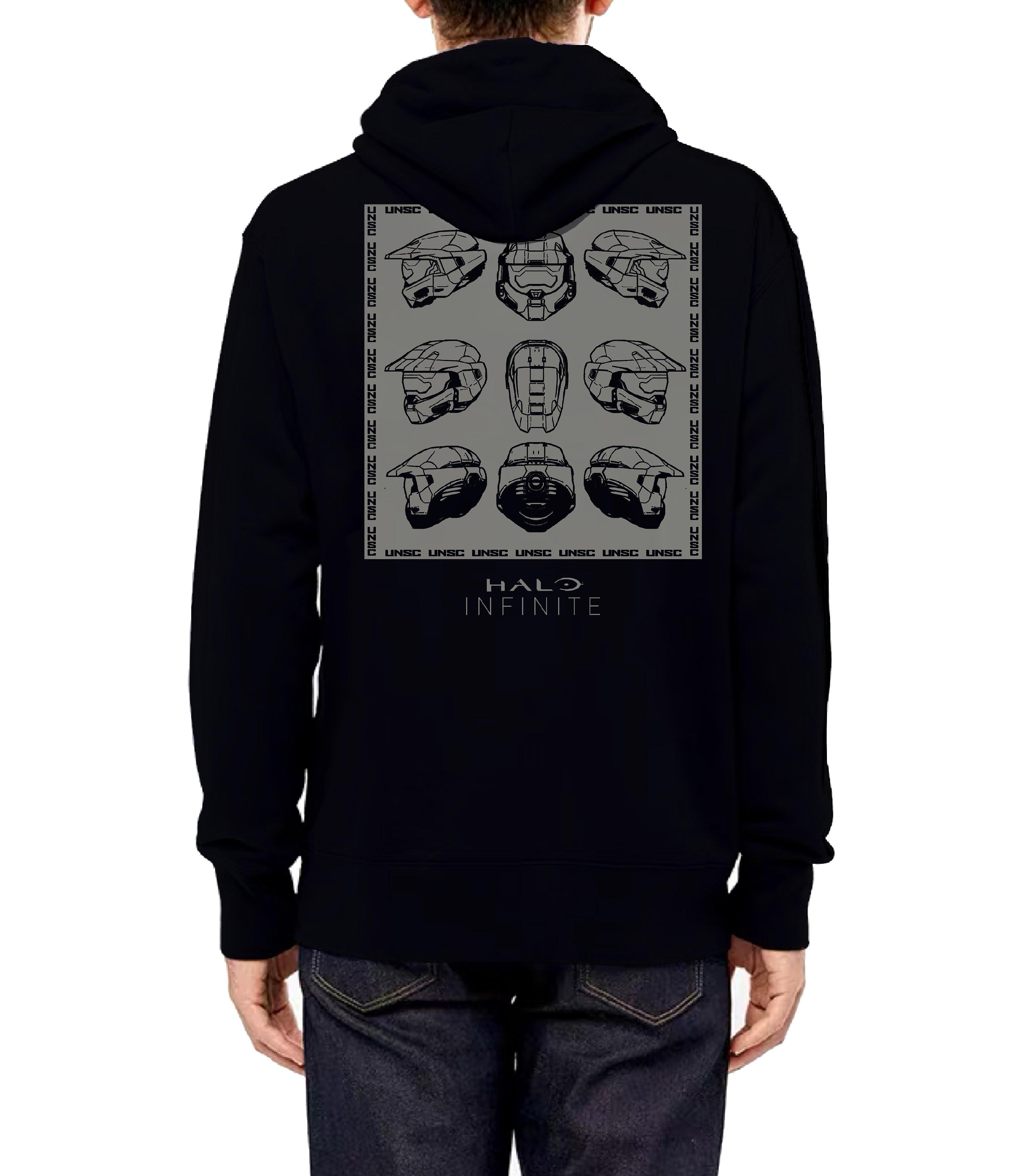 Halo cotton hoodie hot sale