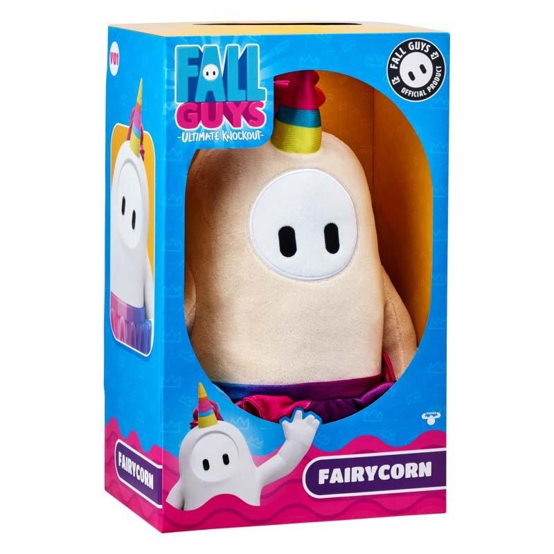  FALL GUYS Moose Toys - Fairycorn Bean Skin Official Collectable  12 Super Soft Cuddly Deluxe Plush Toys from The Ultimate Knockout Video  Game 3 Characters to Collect Series 1, Multicolor (62548) 