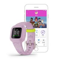 list item 3 of 7 Garmin vivofit jr. 3 Lilac Floral Fitness Tracker Watch for Kids