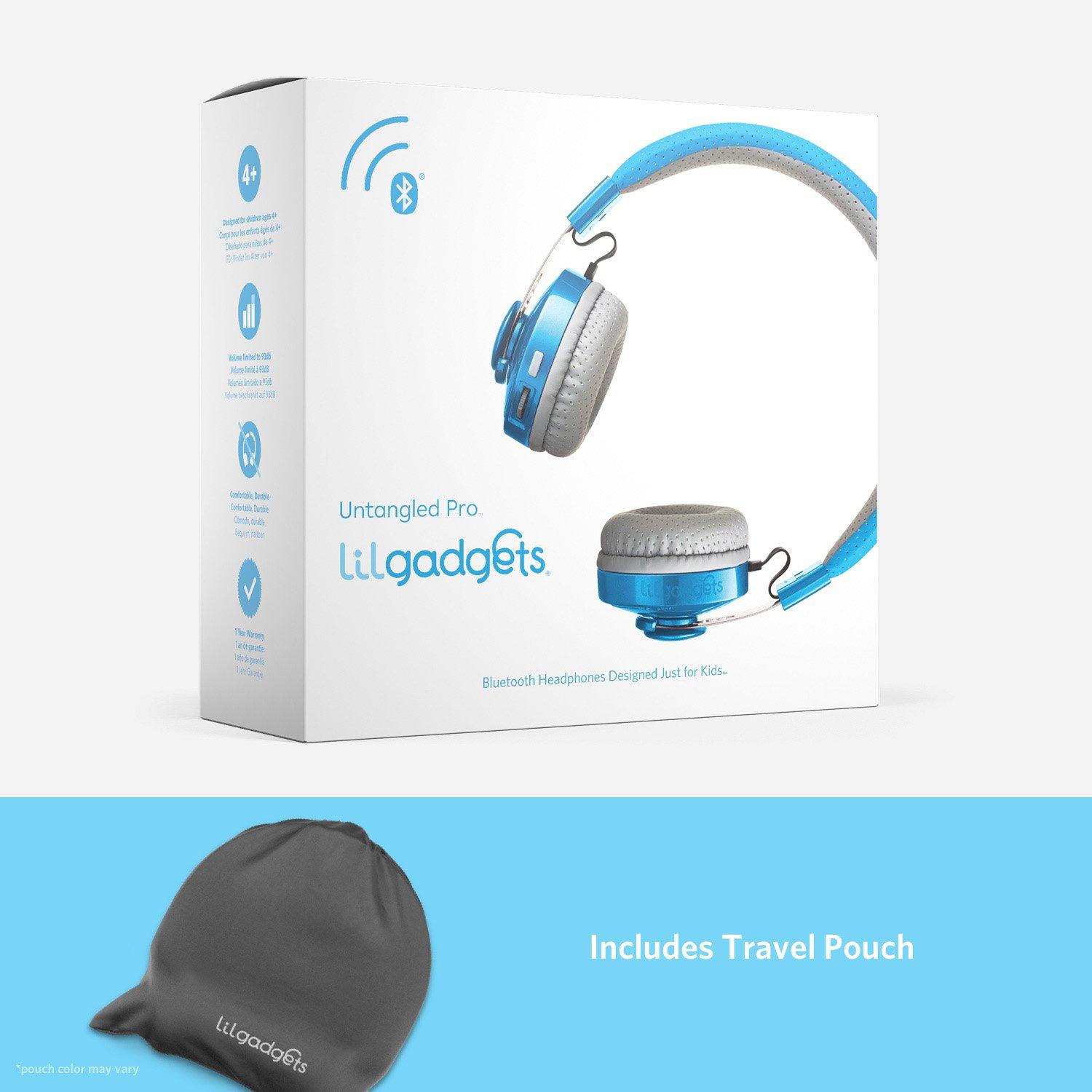 list item 6 of 6 LilGadgets Connect Plus Untangled Pro Wireless Volume Limited Kids Over-Ear Headphones